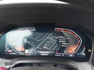 2022 BMW 4 Series 430i with VIN WBA53AP02NCK91287, listed as a IAAI auction lot 41448686 with 27,046 mi miles and . Bid and sale history available at carsss.com. Image 7.