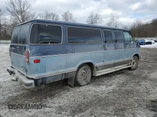 1988 Dodge Passenger with VIN 2B4HB21W4JK149486, listed as a Copart auction lot 42129255 with 160,225 mi miles and Salvage Title. Bid and sale history available at carsss.com. Image 3.
