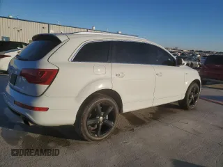 2013 Audi Q7 3.0T S line Prestige with VIN WA1DGAFE4DD004292, listed as a Copart auction lot 42227125 with 125,682 mi miles and Clean Title. Bid and sale history available at carsss.com. Image 3.