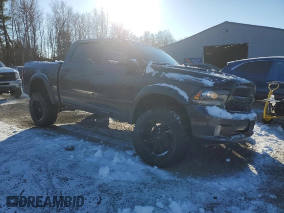 2018 Ram 1500 Night with VIN 1C6RR7MT6JS240791, listed as a Copart auction lot 83253094 with 145,617 mi miles and Clean Title. Bid and sale history available at carsss.com. Image 4.