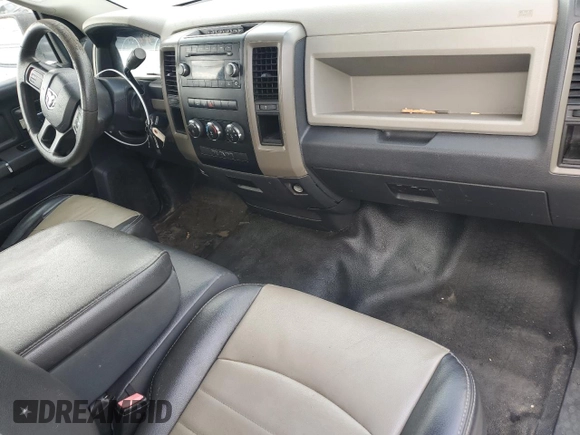 2012 Ram 1500 ST with VIN 3C6JD6DK0CG128253, listed as a Copart auction lot 57774485 with 210,804 mi miles and Clean title. Bid and sale history available at DreamBid. Image 8.