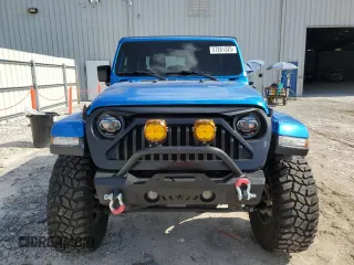 2020 Jeep Gladiator Overland z VIN 1C6HJTFG4LL162262, wystawiony jako Copart lot #57261325 z przebiegiem 74 856 mil mil oraz Szkoda całkowita • Salvage title. Historia ofert i sprzedaży dostępna na DreamBid. Obrazek 5.