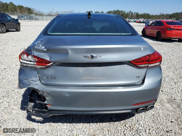 2015 Hyundai Genesis 5.0L with VIN KMHGN4JF8FU060681, listed as a Copart auction lot 48081865 with 159,216 mi miles and Salvage Title. Bid and sale history available at carsss.com. Image 6.