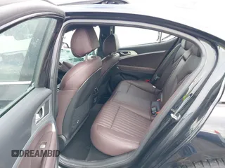 2022 Genesis G70 2.0T с VIN KMTG34TA2NU103715, выставлен на аукционе IAAI как лот 42163298 с пробегом 19 320 миль миль и . История ставок и продаж доступна на DreamBid. Изображение 8.