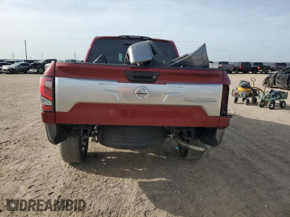 2021 Nissan Titan Pro-4X с VIN 1N6AA1ED9MN507438, выставлен на аукционе Copart как лот 50937215 с пробегом 52 374 миль миль и Списание • Salvage title. История ставок и продаж доступна на DreamBid. Изображение 6.