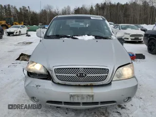 2005 Kia Sedona LX with VIN KNDUP131656722701, listed as a Copart auction lot 41604655 with 160,793 mi miles and Salvage Title. Bid and sale history available at carsss.com. Image 5.