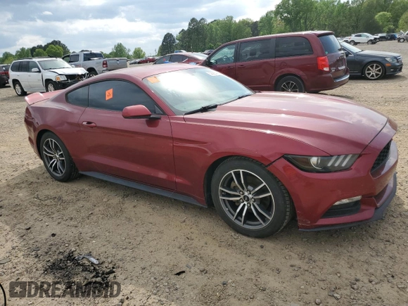 2017 Ford Mustang V6 with VIN 1FA6P8AM0H5224489, listed as a Copart auction lot 52685475 with 132,761 mi miles and Salvage Title. Bid and sale history available at carsss.com. Image 4.