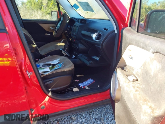 2017 Jeep Renegade Latitude z VIN ZACCJBBB1HPF99145, wystawiony jako IAAI lot #41831210 z przebiegiem Nie podano mil oraz . Historia ofert i sprzedaży dostępna na DreamBid. Obrazek 5.