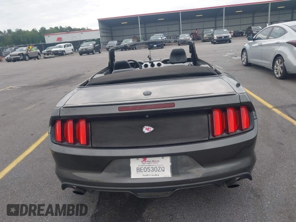 2016 Ford Mustang EcoBoost Premium with VIN 1FATP8UH5G5250733, listed as a IAAI auction lot 42176347 with 103,153 mi miles and . Bid and sale history available at DreamBid. Image 17.