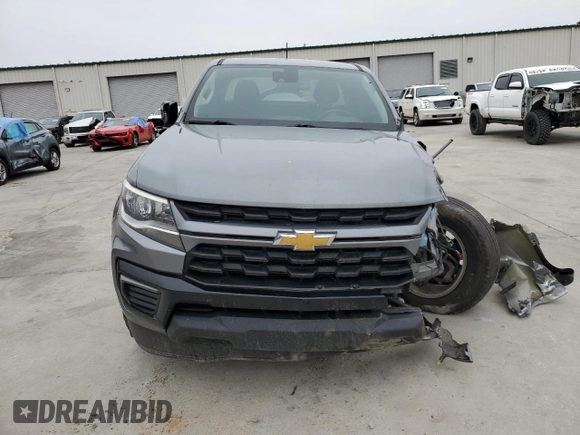 2021 Chevrolet Colorado 2WD LT with VIN 1GCHSCEA1M1275389, listed as a Copart auction lot 89397355 with 61,207 mi miles and Salvage Title. Bid and sale history available at carsss.com. Image 5.