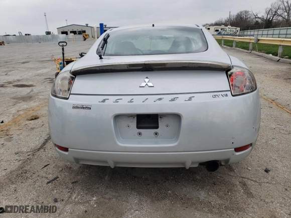2006 Mitsubishi Eclipse GT with VIN 4A3AK34TX6E025629, listed as a Copart auction lot 51091555 with 153,938 mi miles and Salvage Title. Bid and sale history available at carsss.com. Image 6.