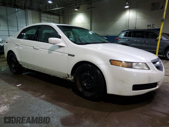 2004 Acura TL with VIN 19UUA66204A008689, listed as a Copart auction lot 49812755 with 146,792 mi miles and Clean Title. Bid and sale history available at carsss.com. Image 4.