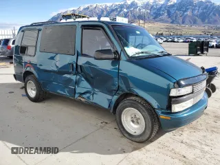 1996 Chevrolet Astro Cargo YF7 with VIN 1GBDM19W5TB103446, listed as a Copart auction lot 50072735 with 96,833 mi miles and Salvage Title. Bid and sale history available at DreamBid. Image 4.