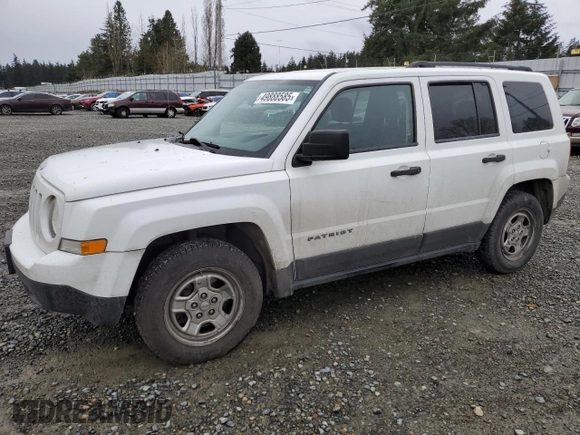 2012 Jeep Patriot Sport with VIN 1C4NJPBA5CD511847, listed as a Copart auction lot 49888585 with 190,606 mi miles and Clean Title. Bid and sale history available at DreamBid. Image 1.