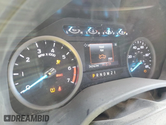 2022 Ford F-250 XL with VIN 1FT7X2B6XNEG39326, listed as a Copart auction lot 88091315 with 54,242 mi miles and Salvage Title. Bid and sale history available at DreamBid. Image 9.