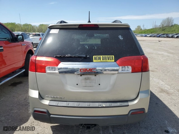 2013 GMC Terrain SLE with VIN 2GKALSEK5D6322099, listed as a Copart auction lot 49307654 with 116,572 mi miles and Salvage Title. Bid and sale history available at carsss.com. Image 6.