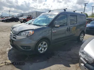 2017 Ram ProMaster City Cargo Tradesman SLT with VIN ZFBERFBB5H6E16315, listed as a Copart auction lot 70627954 with 83,759 mi miles and Salvage Title. Bid and sale history available at DreamBid. Image 1.