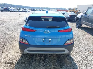 2022 Hyundai Kona SEL with VIN KM8K62AB0NU900007, listed as a IAAI auction lot 41700653 with 31,463 mi miles and . Bid and sale history available at carsss.com. Image 17.