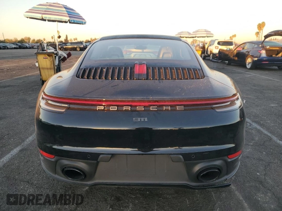 2024 Porsche 911 Carrera with VIN WP0AA2A92RS209445, listed as a Copart auction lot 78327004 with 3,032 mi miles and Salvage Title. Bid and sale history available at carsss.com. Image 6.