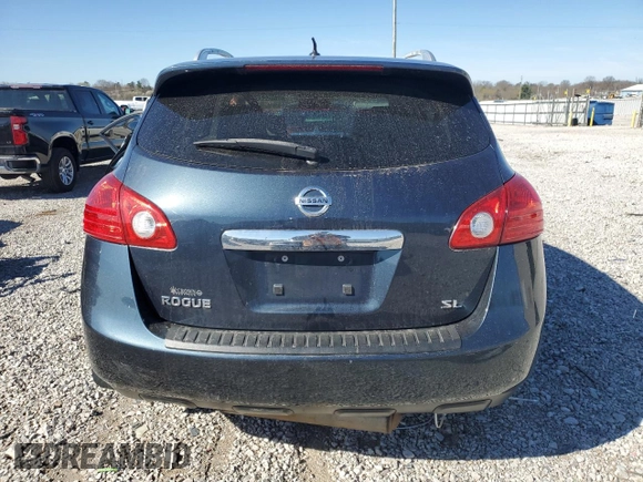 2013 Nissan Rogue SL with VIN JN8AS5MT4DW515140, listed as a Copart auction lot 50044785 with 126,002 mi miles and Salvage Title. Bid and sale history available at carsss.com. Image 6.