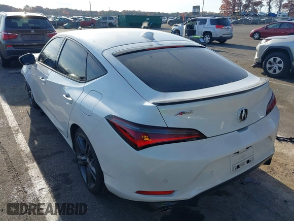2024 Acura Integra Technology with VIN 19UDE4G74RA004168, listed as a IAAI auction lot 40727572 with 8,147 mi miles and . Bid and sale history available at DreamBid. Image 3.