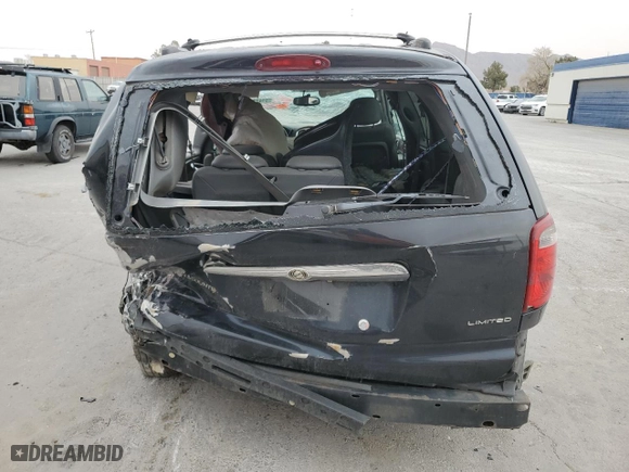2005 Chrysler Town & Country Limited with VIN 2C4GP64L55R155786, listed as a Copart auction lot 51632455 with 156,868 mi miles and Salvage Title. Bid and sale history available at carsss.com. Image 6.