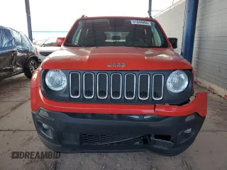 2018 Jeep Renegade Altitude with VIN ZACCJBBB9JPH96697, listed as a Copart auction lot 51349565 with 61,378 mi miles and Salvage title. Bid and sale history available at DreamBid. Image 5.