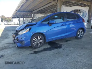 2015 Honda Fit EX-L with VIN 3HGGK5H8XFM776045, listed as a Copart auction lot 63940595 with 100,753 mi miles and Salvage title. Bid and sale history available at DreamBid. Image 1.