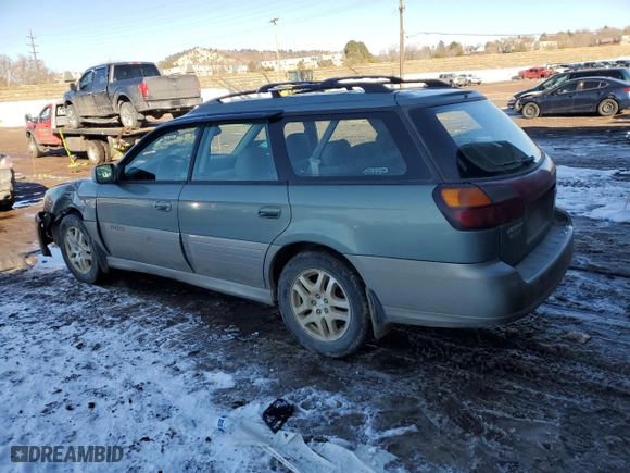 2003 Subaru Legacy Wagon Outback Ltd with VIN 4S3BH686237637996, listed as a Copart auction lot 42323185 with 218,709 mi miles and Salvage Title. Bid and sale history available at carsss.com. Image 2.