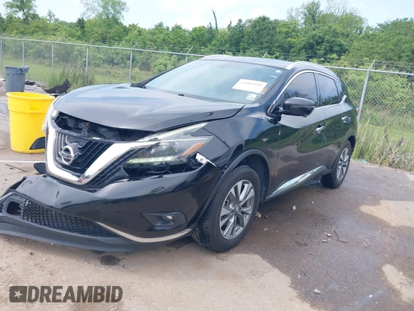 2018 Nissan Murano SV with VIN 5N1AZ2MG7JN108130, listed as a IAAI auction lot 42081689 with 114,765 mi miles and . Bid and sale history available at carsss.com. Image 17.