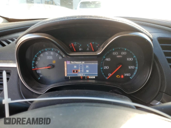 2015 Chevrolet Impala LS with VIN 2G11X5SL2F9263313, listed as a Copart auction lot 45961795 with 179,075 mi miles and Salvage Title. Bid and sale history available at DreamBid. Image 9.