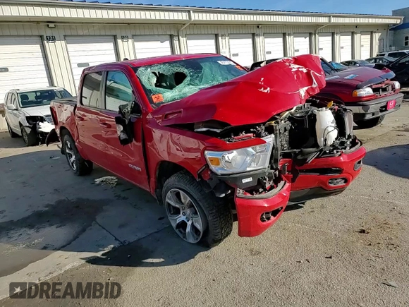 2019 Ram 1500 Big Horn z VIN 1C6SRFFT5KN614090, wystawiony jako Copart lot #49773325 z przebiegiem 49 406 mil mil oraz Szkoda całkowita • Salvage title. Historia ofert i sprzedaży dostępna na DreamBid. Obrazek 11.