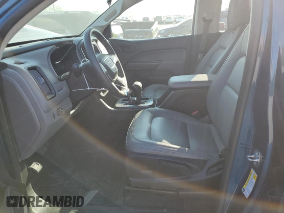 2020 GMC Canyon 2WD with VIN 1GTG5BEN0L1139396, listed as a Copart auction lot 71921034 with 0 mi miles and Salvage Title. Bid and sale history available at carsss.com. Image 7.