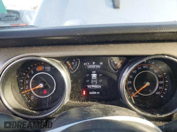 2018 Jeep Wrangler Unlimited Sport z VIN 1C4HJXDN0JW302837, wystawiony jako Copart lot #46253145 z przebiegiem 62 256 mil mil oraz Szkoda całkowita • Salvage title. Historia ofert i sprzedaży dostępna na DreamBid. Obrazek 9.