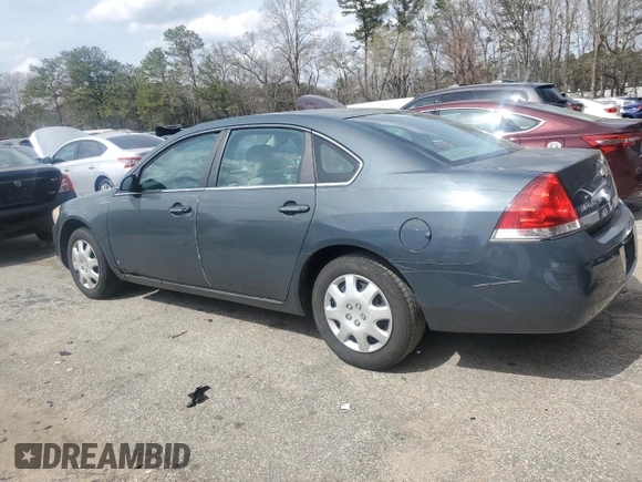 2008 Chevrolet Impala LS with VIN 2G1WB58K381295059, listed as a Copart auction lot 48749385 with 228,832 mi miles and Salvage Title. Bid and sale history available at DreamBid. Image 2.