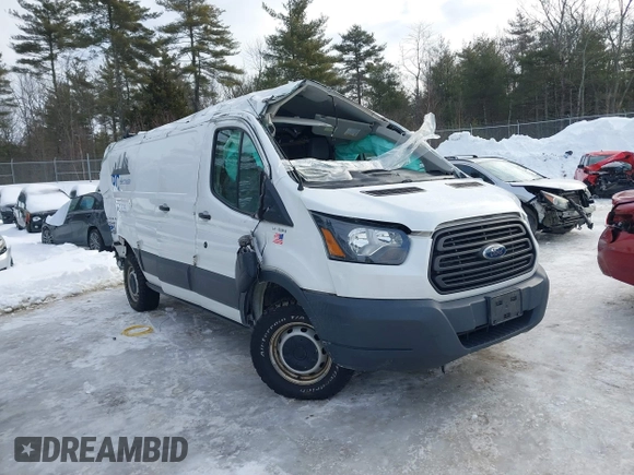 2016 Ford Transit Cargo with VIN 1FTYR1ZM1GKB40867, listed as a IAAI auction lot 41628525 with 99,580 mi miles and . Bid and sale history available at DreamBid. Image 1.