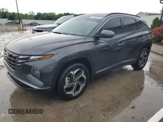 2023 Hyundai Tucson SEL z VIN 5NMJFCAE1PH293108, wystawiony jako Copart lot #57083535 z przebiegiem 30 702 mil mil oraz Szkoda całkowita • Salvage title. Historia ofert i sprzedaży dostępna na DreamBid. Obrazek 1.