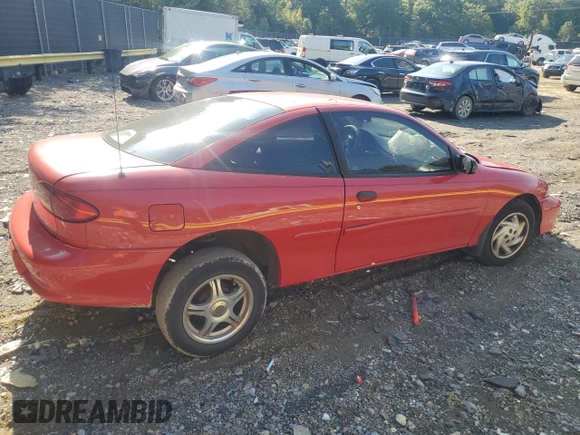 1998 Chevrolet Cavalier with VIN 1G1JC1241W7166649, listed as a Copart auction lot 74368144 with 145,646 mi miles and Salvage Title. Bid and sale history available at carsss.com. Image 3.