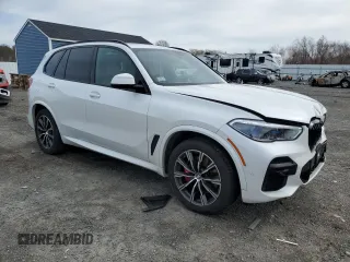 2022 BMW X5 xDrive40i with VIN 5UXCR6C06N9M32014, listed as a Copart auction lot 49576825 with Not Provided miles and Salvage Title. Bid and sale history available at DreamBid. Image 4.
