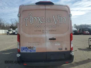 2018 Ford Transit with VIN 1FTBW9CG9JKB21054, listed as a Copart auction lot 46282795 with 134,851 mi miles and Clean Title. Bid and sale history available at carsss.com. Image 6.