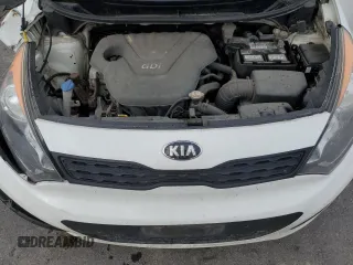 2014 Kia Rio LX with VIN KNADM5A39E6354838, listed as a Copart auction lot 76335694 with 148,265 mi miles and Salvage Title. Bid and sale history available at carsss.com. Image 14.