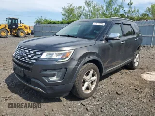 2017 Ford Explorer XLT z VIN 1FM5K8D85HGA96432, wystawiony jako Copart lot #55010315 z przebiegiem 108 632 mil mil oraz Szkoda całkowita • Salvage title. Historia ofert i sprzedaży dostępna na DreamBid. Obrazek 1.