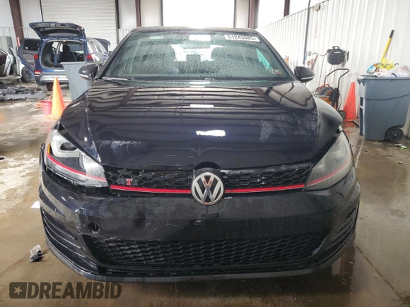 2016 Volkswagen Golf GTI Autobahn w/Performance Pkg with VIN 3VW447AU5GM023701, listed as a Copart auction lot 51243085 with 73,336 mi miles and Salvage Title. Bid and sale history available at carsss.com. Image 5.