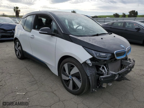 2018 BMW i3 with VIN WBY7Z2C51JVE61804, listed as a Copart auction lot 48341494 with 25,366 mi miles. Bid and sale history available at carsss.com. Image 4.