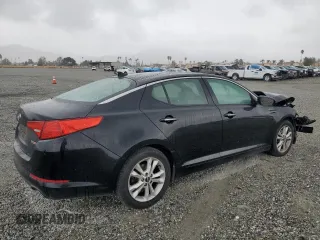 2011 Kia Optima EX with VIN KNAGN4A72B5173539, listed as a Copart auction lot 45141375 with 96,487 mi miles and Salvage Title. Bid and sale history available at carsss.com. Image 3.
