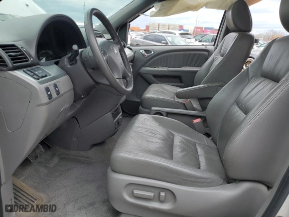 2010 Honda Odyssey EX-L with VIN 5FNRL3H75AB008440, listed as a Copart auction lot 49511495 with 0 mi miles and Salvage Title. Bid and sale history available at carsss.com. Image 7.