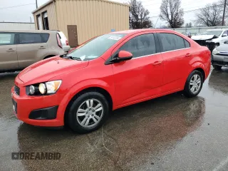 2015 Chevrolet Sonic LT with VIN 1G1JC5SH4F4167743, listed as a Copart auction lot 84443284 with 102,429 mi miles and Salvage title. Bid and sale history available at DreamBid. Image 1.