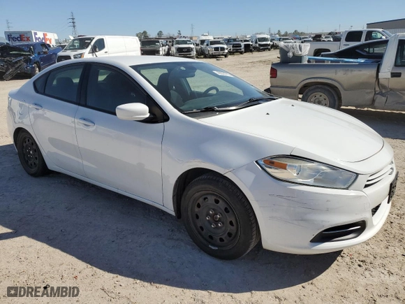 2015 Dodge Dart SE with VIN 1C3CDFAAXFD402710, listed as a Copart auction lot 48028515 with 35,735 mi miles and Salvage Title. Bid and sale history available at carsss.com. Image 4.