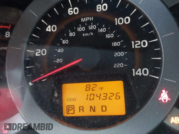 2012 Toyota RAV4 with VIN 2T3BF4DV3CW235447, listed as a IAAI auction lot 42055304 with 104,326 mi miles. Bid and sale history available at carsss.com. Image 16.