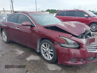 2010 Nissan Maxima SV z VIN 1N4AA5AP6AC809342, wystawiony jako IAAI lot #42490589 z przebiegiem 186 917 mil mil oraz . Historia ofert i sprzedaży dostępna na DreamBid. Obrazek 1.